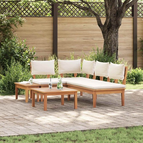 Garden sofa set seater brown - 5-seater,