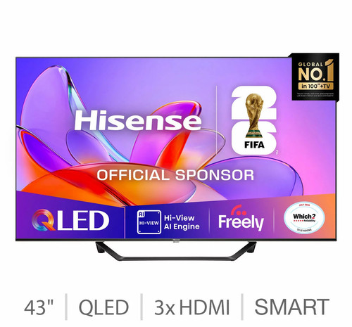Hisense 43a7qtuk inch qled - hisense,
