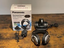 PANASONIC RP-WF950 RF Stereo Transmitter Headset Headphones - BOXED