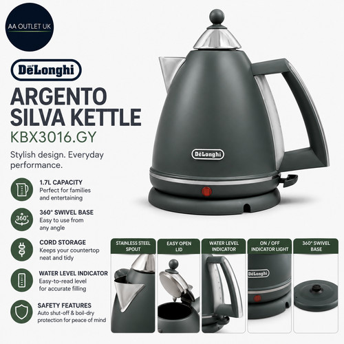 Delonghi argento silva - delonghi,