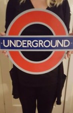 UNDERGROUND SHAPE SIGN 18.5" X