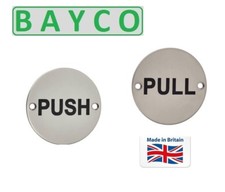 DOOR SIGNS SET - 1 OF EACH