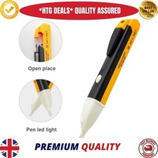 Voltage Pen Electric Power Alert Detector Tester UK 1AC-D Volt Non Contact