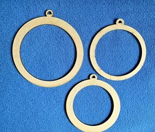 Wooden MDF Ring/ Hoop Craft