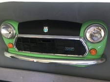 Mr Bean CLASSIC MINI COOPER wall art front end display man cave bar Car P/X BIKE