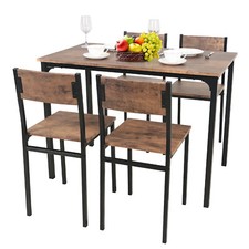 5 Piece Dining Set Wooden