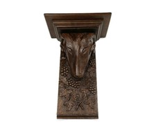 Hand Carved Wooden Wall Hall