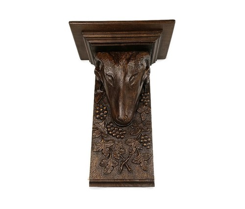 Hand carved wooden wall - wall, hall