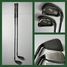 Vtg Ping Zing 4 & 9 Iron Red