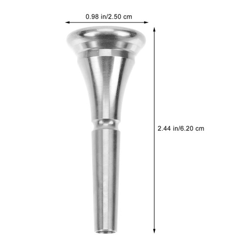 French horn mouthpiece - french,