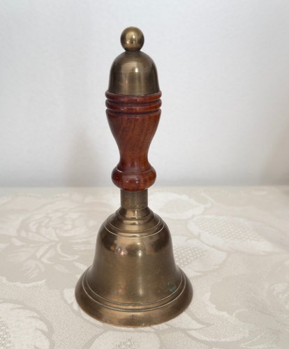 Vintage small brass bell with