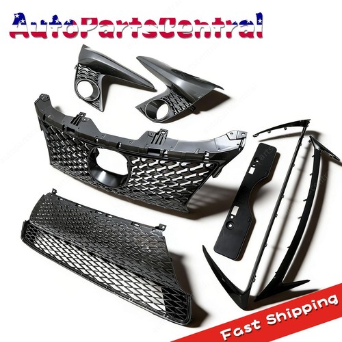 New front bumper grille - front,
