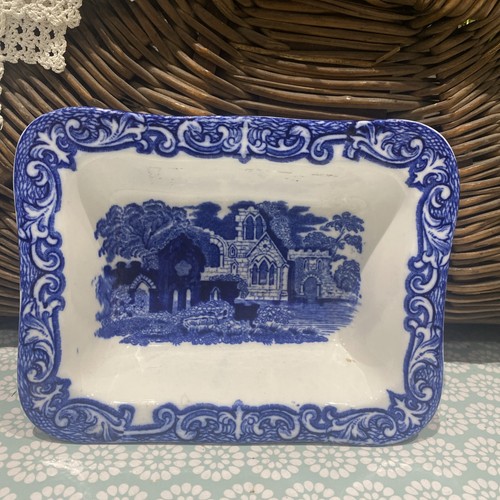 Vintage jones pottery blue - vintage,