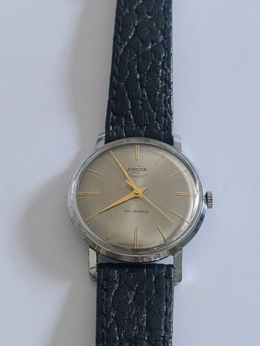 Enicar mens watch - mens, manual