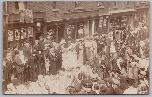 Stalybridge street procession - street,