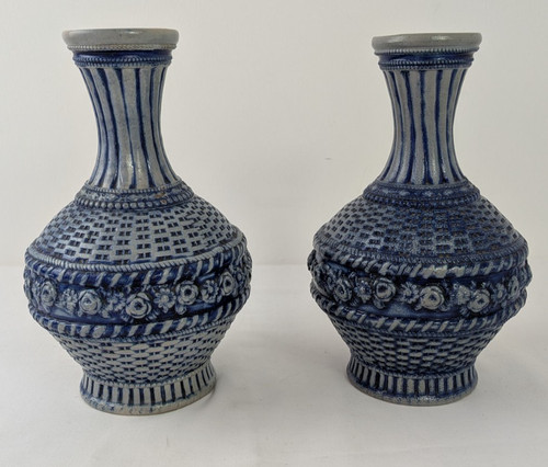 Pair westerwald style blue - westerwald,