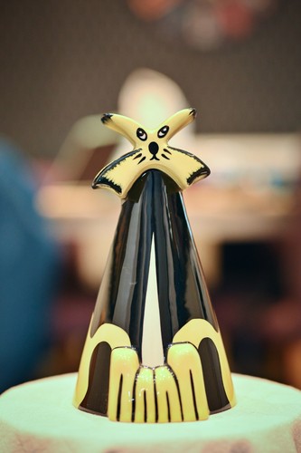 Lorna bailey ceramic cat - lorna,