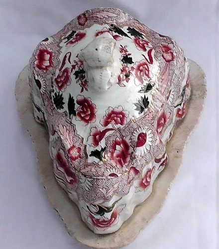 Victorian ironstone cheese - victorian,
