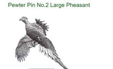 Bisley Pewter Lapel Pin Badge