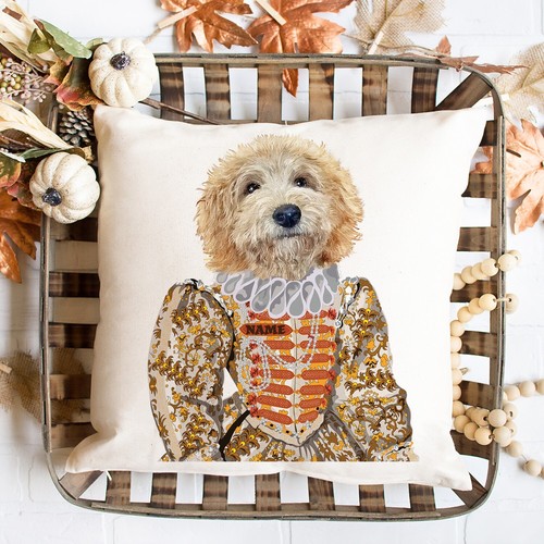 Personalised apricot cockapoo - personalised,