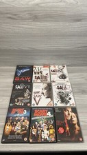 Horror Movie DVD Bundle X9 Saw