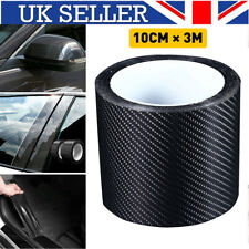 Carbon Fiber Car Sticker Door Sill Bumper Protector Anti Scratch Tape Vinyl Film