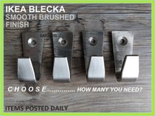 IKEA BLECKA HOOKS DOOR WALL HANGER METAL BRAND NEW CHOOSE QUANTITY 400.313.72