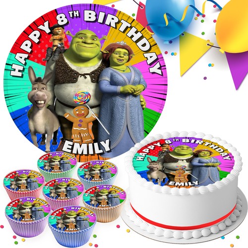Shrek birthday personalised - shrek,