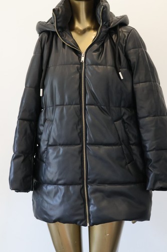 Zara black faux leather - faux,