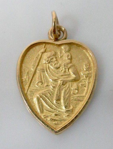 9ct gold pendant vintage - 9ct,