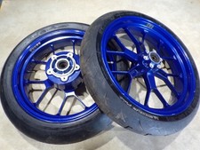 Aprilia front & rear wheel RSV Tuono Shiver 750 1000 Oz replica supermoto SVX