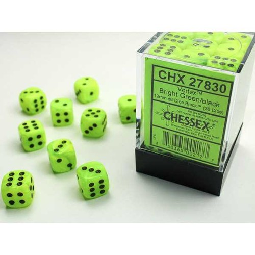 12mm dice block vortex - 12mm, d6