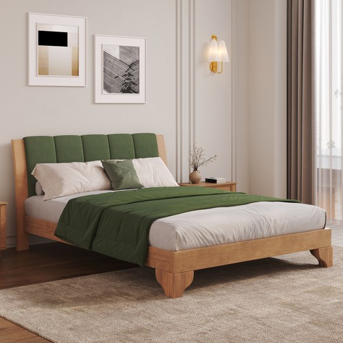 Queen bed frame with - queen,