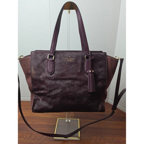 Kate spade plum calf hair - kate,