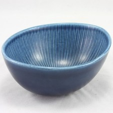 Rörstrand Blue Ritzi Bowl Designed by Gunnar Nylund