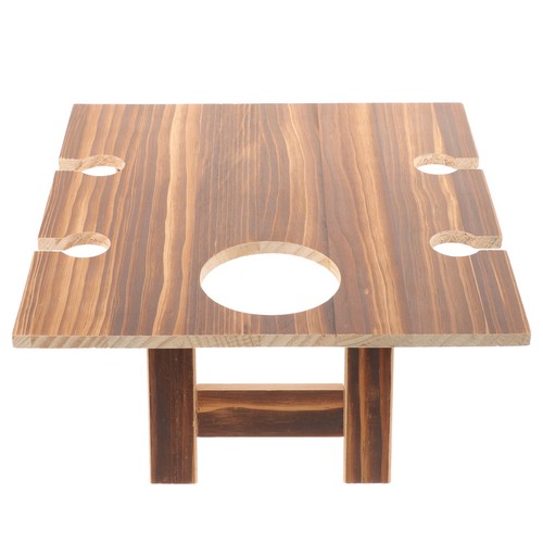 Portable wine rack beach table - portable,
