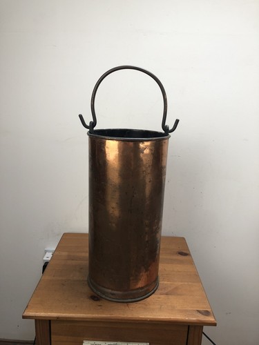 Antique solid copper coal - antique,