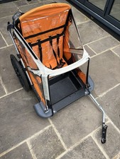 Bellelli Twin Child Bike Trailer 2-Seater Orange