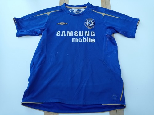 2005 chelsea home shirt - home,