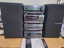 Kenwood HiFi Stack System A-H5. C-H5. DP-H5. X-H5 Cassette Deck with Remote. VGC