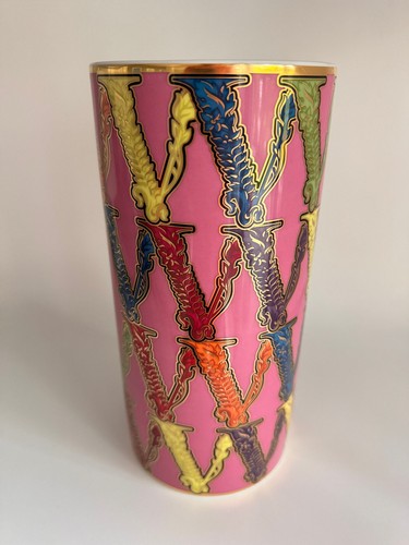 Versace virtus vase - vase, inch