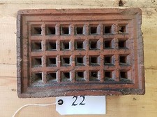 Air Brick Bricks Vent Victorian Terracotta Clay 22  (FREE UK POSTAGE