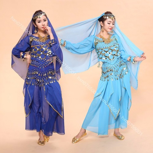Belly dancer long sleeve top - belly,
