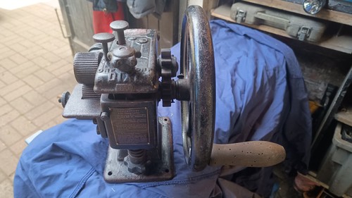 Antique dixi leather skiving - leather,