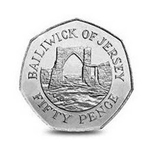 2012 BAILIWICK OF JERSEY 50P