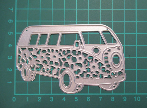 V1417 classic campervan - classic, metal