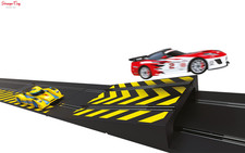 SCALEXTRIC JUMP AND SIDE SWIPE