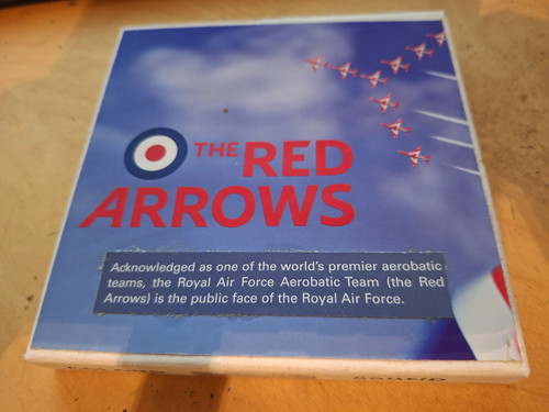 Red arrows 10th anniversary - red,