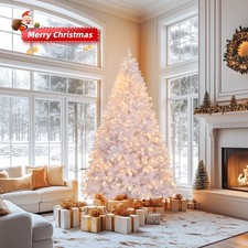 6FT White Christmas Tree With