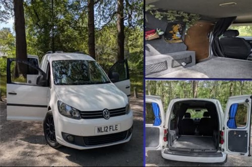 Caddy 2012 camper 1 6 - vw,